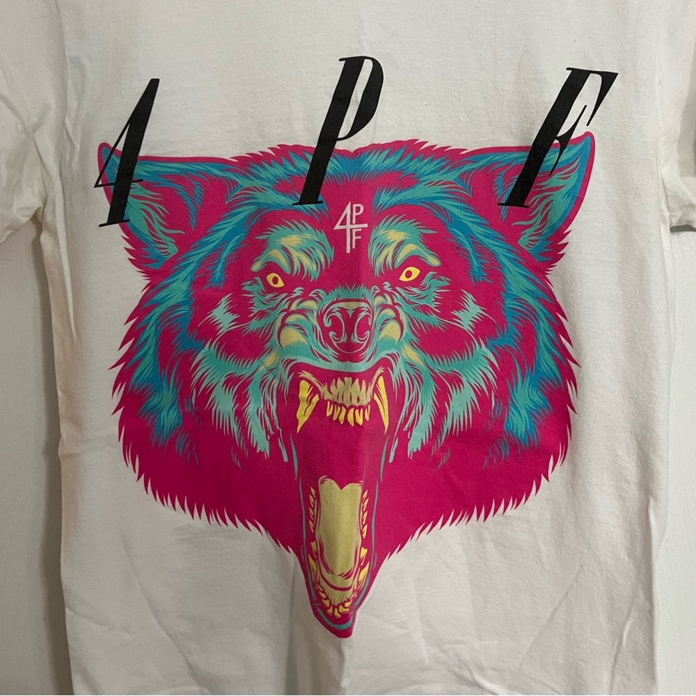 4PF Lil Baby White Graphic T Shirt